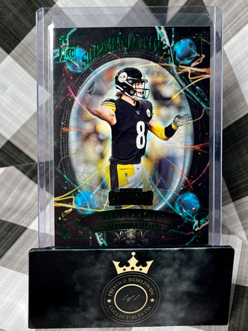 Kenny Pickett 2022 Contenders Emerald Supernatural #SN-KPI (ONLINE ORDER ONLY)