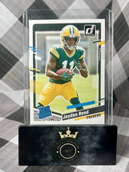 Jayden Reed 2023 Panini Donruss Rated Rookie #334 Green Bay Packers RC (ONLINE ORDER ONLY)