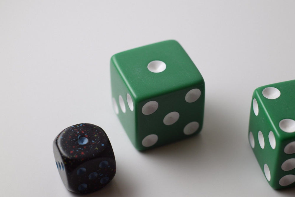 Jumbo 25mm 1 inch Green Dice RPG Board Game D6 Koplow Large Huge Dice (Online Only)