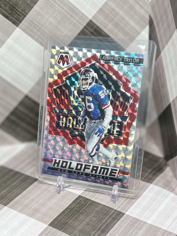 Lawrence Taylor 2022 Panini Mosaic HOLOFAME Silver Mosaic #HF-8 - NY Giants UNC (ONLINE ORDER ONLY)