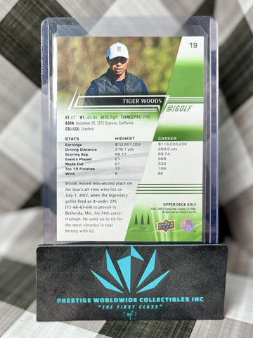 Tiger Woods 2024 Upper Deck Golf Base #19 PGA Tour (ONLINE ORDER ONLY)