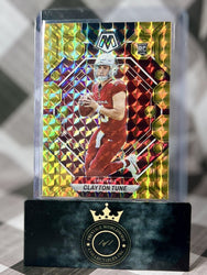 Clayton Tune 2023 Panini Mosaic Reactive Yellow Rookie #302 Arizona Cardinals (ONLINE ORDER ONLY)