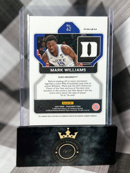 Mark Williams 2022 Prizm Draft Picks Purple Wave Rookie #62 (ONLINE ORDER ONLY)