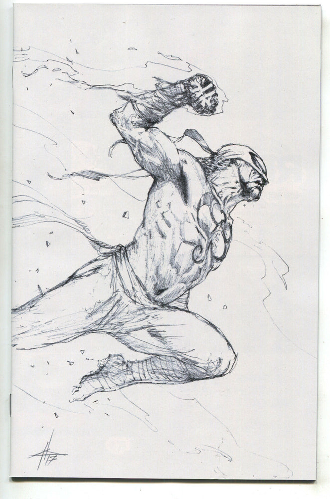 Defenders 1 Marvel 2017 Gabriele Dell'Otto Virgin Sketch Color Variant Iron Fist (ONLINE ORDER ONLY)