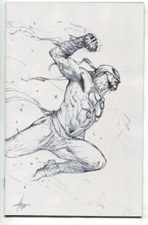 Defenders 1 Marvel 2017 Gabriele Dell'Otto Virgin Sketch Color Variant Iron Fist (ONLINE ORDER ONLY)