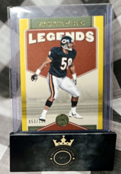 MIKE SINGLETARY 2022 Panini Legacy Legends Yellow /150 #123 Chicago Bears HOF (ONLINE ORDER ONLY)