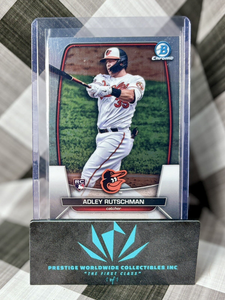 Adley Rutschman 2023 Bowman Chrome Rookie #17 Baltimore Orioles RC (ONLINE ORDER ONLY)