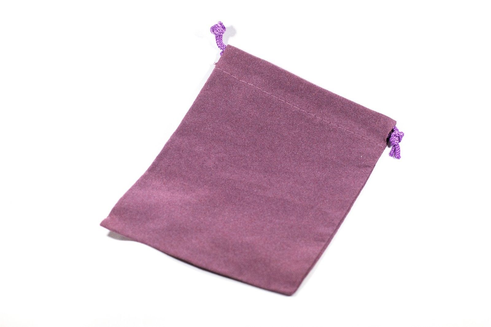 Purple Velour Gift Dice Bag 4