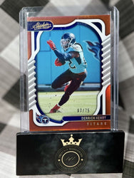 Derrick Henry 2022 Panini Absolute Orange Spectrum /75 #82 - Tennessee Titans (ONLINE ORDER ONLY)