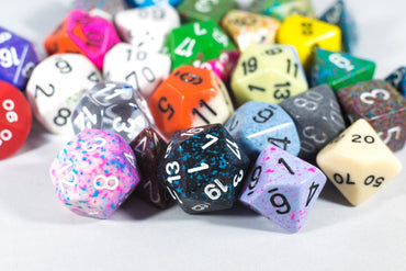 Various Options of "Pound of Dice" RPG Chessex Game Dice d4, d6, d8, d12, d20 Rare Dice (Online Only)