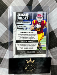 Tre'vius Hodges-Tomlinson 2023 Leaf Draft Blue Rookie Auto #BA-THT (ONLINE ORDER ONLY)