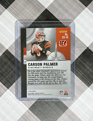 🔥2022 Mosaic CENTERSTAGE Silver Prizm #CS-15 Carson Palmer Cincinnati Bengals🔥 (ONLINE ORDER ONLY)