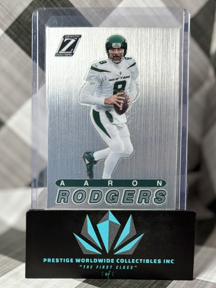 Aaron Rodgers 2023 Panini Zenith Pacific 1994 Insert #1 New York Jets SP (ONLINE ORDER ONLY)