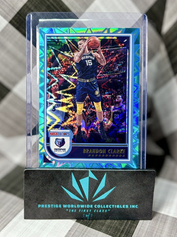 Brandon Clarke 2022-2023 NBA Hoops Teal Explosion #139 Memphis Grizzlies (ONLINE ORDER ONLY)