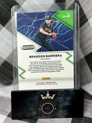 Brandon Barriera 2022 Prizm Draft Picks Insert Thunder Struck #TH-BB Toronto BJ (ONLINE ORDER ONLY)