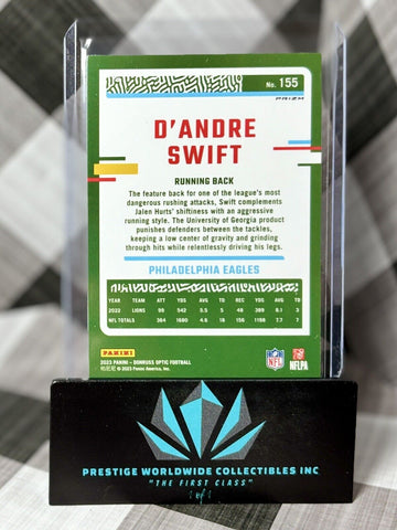 D’Andre Swift 2023 Donruss Optic Blue Stars Emoji SP #155 Philadelphia Eagles (ONLINE ORDER ONLY)