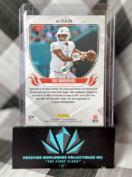 Tua Tagovailoa 2023 Panini Phoenix Holo Silver Flame Throwers #FLA-26 Dolphins (ONLINE ORDER ONLY)