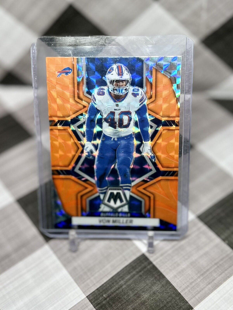 Von Miller 2022 Panini Mosaic NFL ORANGE REACTIVE PARALLEL #202 - BUF BILLS SP (ONLINE ORDER ONLY)