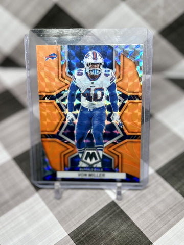 Von Miller 2022 Panini Mosaic NFL ORANGE REACTIVE PARALLEL #202 - BUF BILLS SP (ONLINE ORDER ONLY)