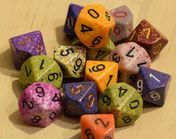 Random Set of 6 d10 Ten Sided RPG Dungeons and Dragons Dice (6) Chessex Magic (Online Only)