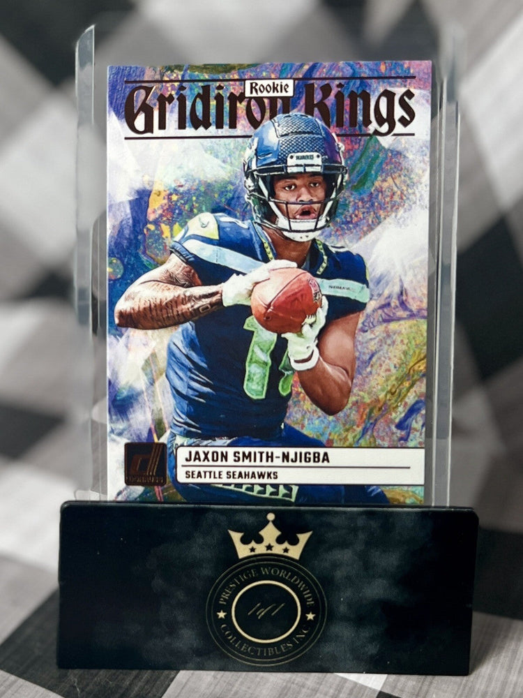 Jaxon Smith-Njigba 2023 Panini Donruss Rookie Gridiron Kings #RGG-7 Seattle RC (ONLINE ORDER ONLY)