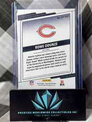 Rome Odunze 2024 Prestige Dressed To Impress Rookie SSP #DTI-ROE Bears Case Hit (ONLINE ORDER ONLY)