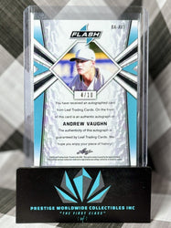 Andrew Vaughn 2019 Leaf Flash Orange Sparkle Rookie Auto /10 #BA-AV1 White Sox (ONLINE ORDER ONLY)