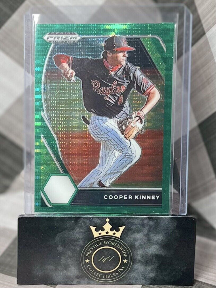 Cooper Kinney 2021 Prizm Draft Picks Green Pulsar Rookie #PDP34 USC & TB Rays RC (ONLINE ORDER ONLY)