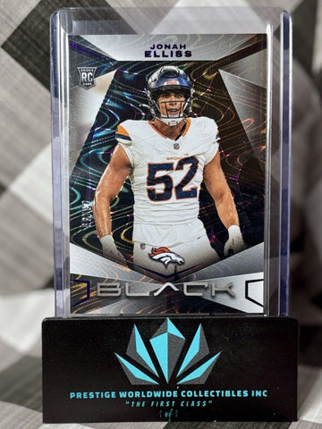 Jonah Elliss 2024 Panini Black Rookie Royal /99 #156 Denver Broncos RC (ONLINE ORDER ONLY)