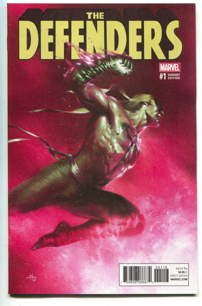 Defenders 1 Marvel 2017 Gabriele Dell'Otto Virgin Sketch Color Variant Iron Fist (ONLINE ORDER ONLY)