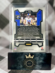 Ben Skowronek 2023 Panini Prizm FOTL Blue Ice Prizm SP /99 #163 Los Angeles Rams (ONLINE ORDER ONLY)