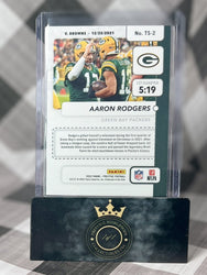 Aaron Rodgers 2022 Prestige Time Stamped Xtra Points Purple /149 #TS-2 Packers (ONLINE ORDER ONLY)