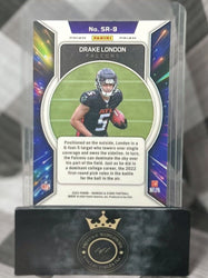 Drake London 2022 Panini Rookies & Stars Stellar Rookies Red Plaid #SR-9 ATL RC (ONLINE ORDER ONLY)