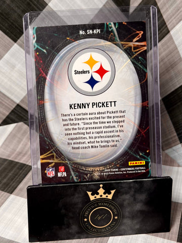Kenny Pickett 2022 Contenders Emerald Supernatural #SN-KPI (ONLINE ORDER ONLY)