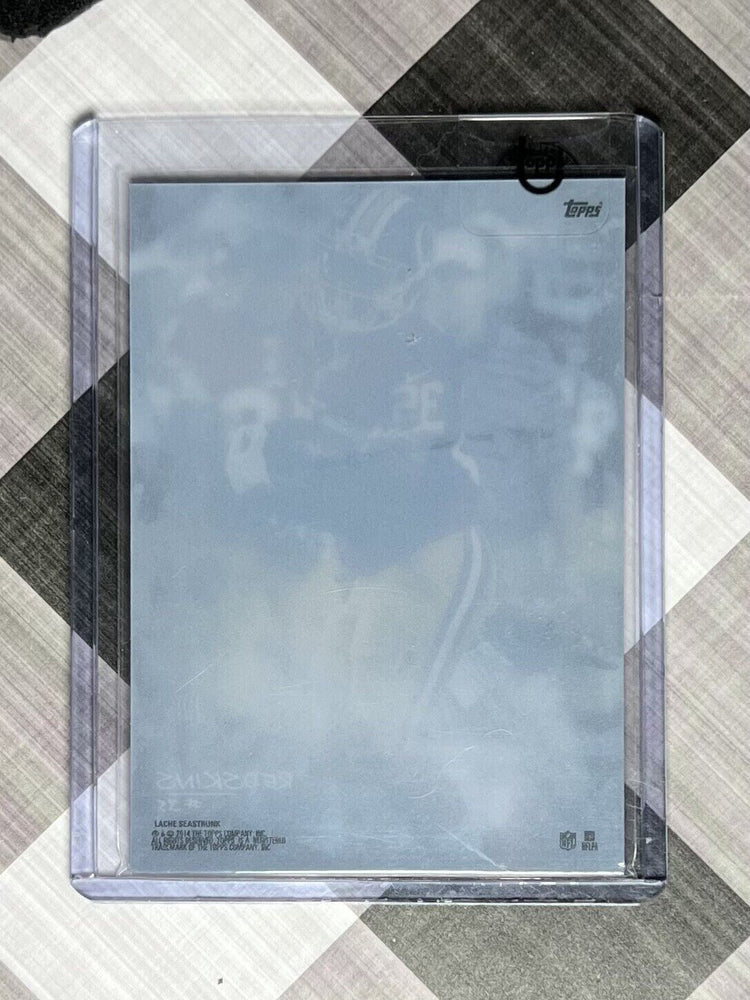 2014 Topps Translucent #LS Lache Seastrunk Rookie RC Auto - NM-MT Resdskins (ONLINE ORDER ONLY)