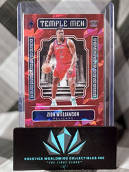 Zion Williamson 2023-24 Phoenix Temple Men Red Ice #6 New Orleans Pelicans (ONLINE ORDER ONLY)
