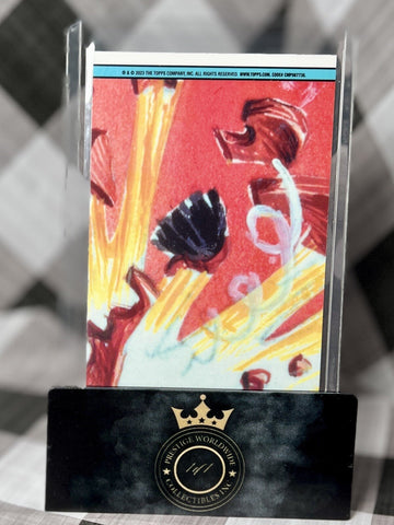 Troy Toy 2023 Garbage Pail Kids CHROME Series 6 Atomic Refractor 222a (ONLINE ORDER ONLY)