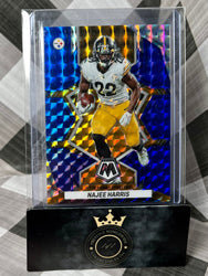 Najee Harris 2022 Mosaic Blue Mosaic Prizm /99 #163 Pittsburgh Steelers SP (ONLINE ORDER ONLY)
