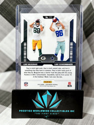 Luke Musgrave & Luke Schoonmaker 2023 Contenders Round 2 #'s /199 #11 GB & DAL (ONLINE ORDER ONLY)