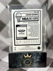 Jordan Hawkins 2023-24 Panini NBA Hoops Rookie Blue Parallel #269 Pelicans RC (ONLINE ORDER ONLY)
