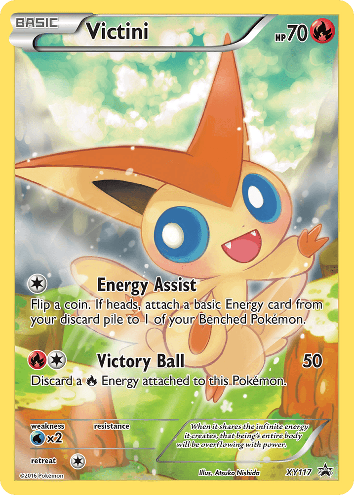 Victini (XY117) [XY: Black Star Promos] (Online Only)