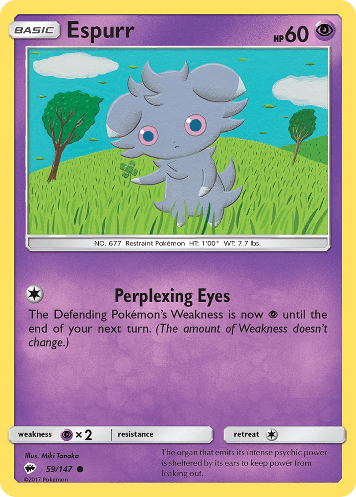 Espurr (59/147) [Sun & Moon: Burning Shadows] (Online Only)