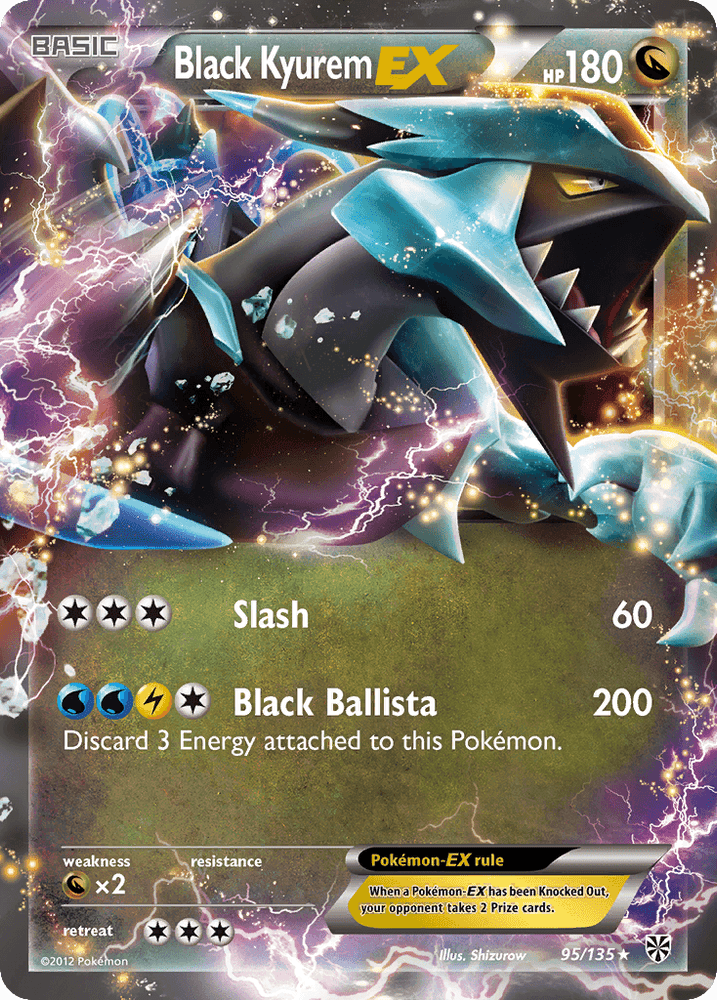 Black Kyurem EX (95/135) [Black & White: Plasma Storm] (Online Only)