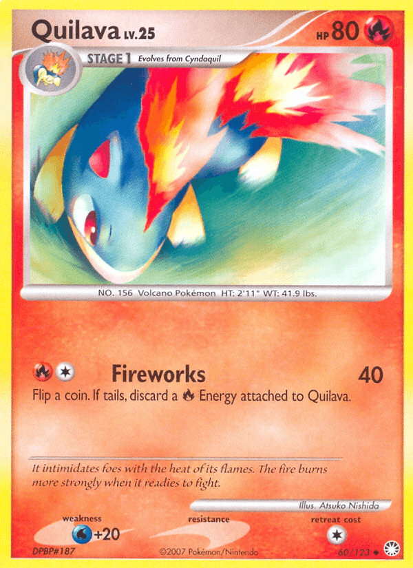 Quilava (60/123) [Diamond & Pearl: Mysterious Treasures] (Online Only)