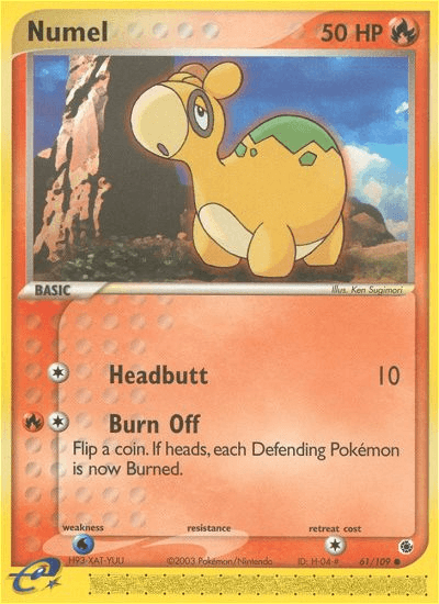 Numel (61/109) [EX: Ruby & Sapphire] (Online Only)