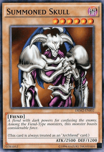 Summoned Skull [DEM2-EN002] Common (ONLINE ORDER ONLY)