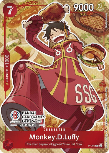 Monkey.D.Luffy (Bandai Card Games Fest 24-25) [One Piece Promotion Cards] (ONLINE ORDER ONLY)
