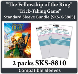 "The Fellowship of the Ring: Trick-Taking Game" Compatible Card Sleeve Bundle (8810 x 2) (ONLINE ORDER ONLY)