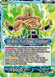 Broly // SS Broly, Full-Power Explosion (BT26-032) [Ultimate Advent] (ONLINE ORDER ONLY)