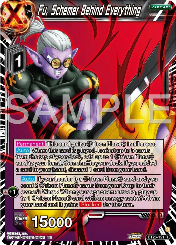 Fu, Schemer Behind Everything (BT26-121) [Ultimate Advent] (ONLINE ORDER ONLY)